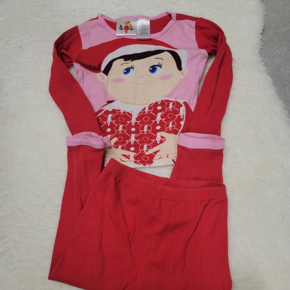 Christmas Elf Pajama 3T